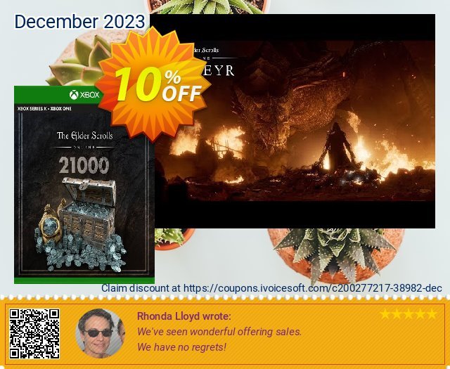 The Elder Scrolls Online 21000 Crowns Xbox One (UK) wundervoll Beförderung Bildschirmfoto