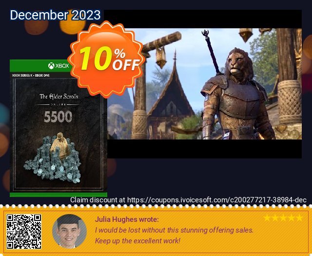 The Elder Scrolls Online 5500 Crowns Xbox One (UK) discount 10% OFF, 2024 Spring promo sales. The Elder Scrolls Online 5500 Crowns Xbox One (UK) Deal 2024 CDkeys