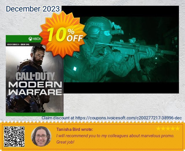 Call of Duty: Modern Warfare Standard Edition Xbox One (EU) discount 10% OFF, 2024 April Fools' Day sales. Call of Duty: Modern Warfare Standard Edition Xbox One (EU) Deal 2024 CDkeys