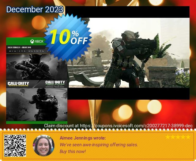 Call of Duty: Infinite Warfare - Digital Deluxe Edition Xbox One (EU) 令人恐惧的 销售 软件截图