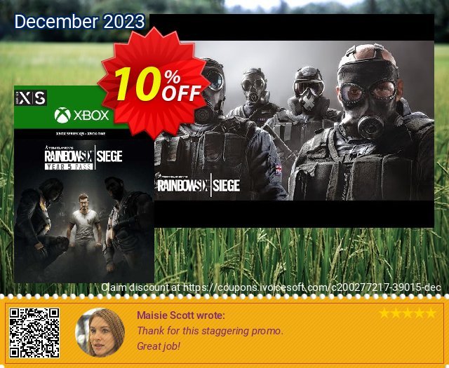 Tom Clancy&#039;s Rainbow Six Siege - Year 5 Pass Xbox One (UK) formidable Förderung Bildschirmfoto