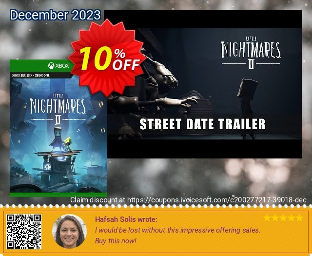 Little Nightmares II Xbox One Exzellent Rabatt Bildschirmfoto