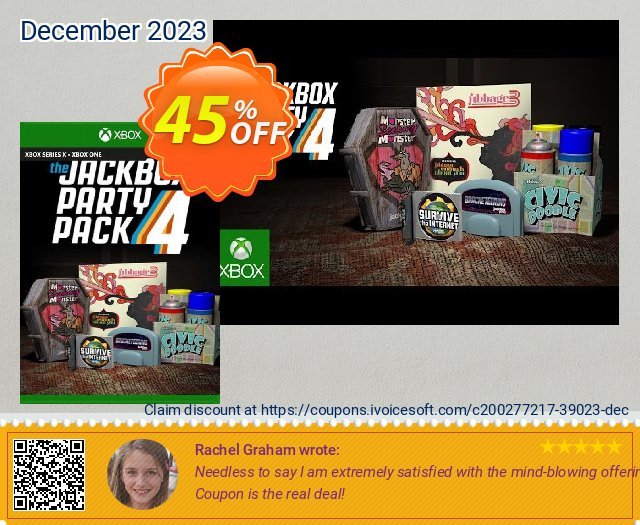 The Jackbox Party Pack 4 Xbox One (UK) 惊人的 促销 软件截图