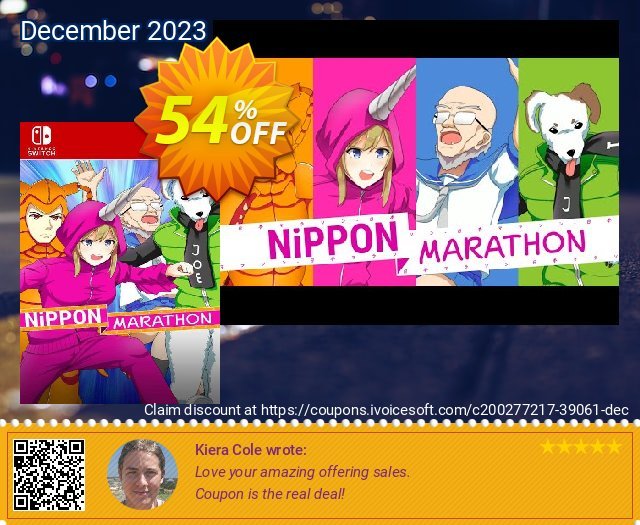 Nippon Marathon Switch (EU) discount 54% OFF, 2024 April Fools' Day promo. Nippon Marathon Switch (EU) Deal 2024 CDkeys