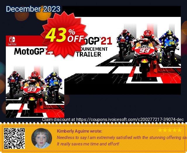 MOTOGP 21 Switch (EU) verblüffend Nachlass Bildschirmfoto