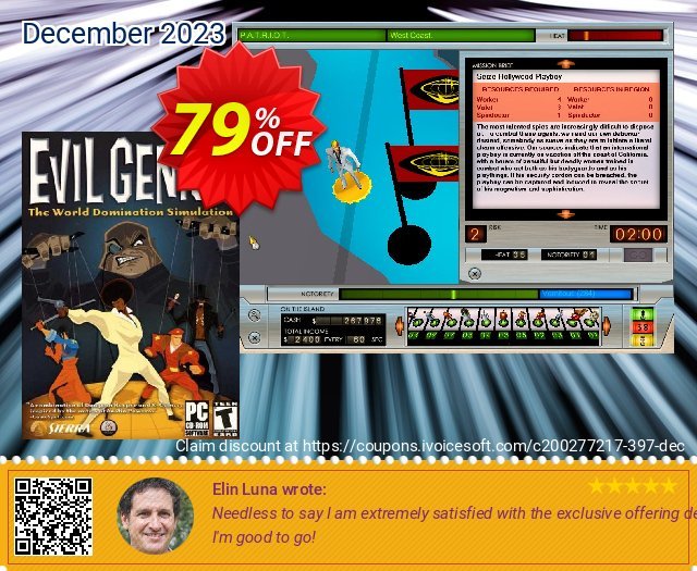 Evil Genius PC 超级的 交易 软件截图
