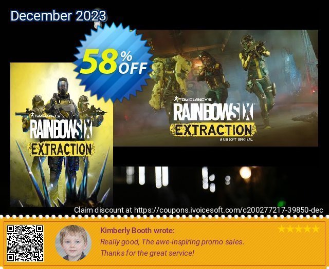 Tom Clancy&#039;s Rainbow Six Extraction PC (EU) wundervoll Sale Aktionen Bildschirmfoto