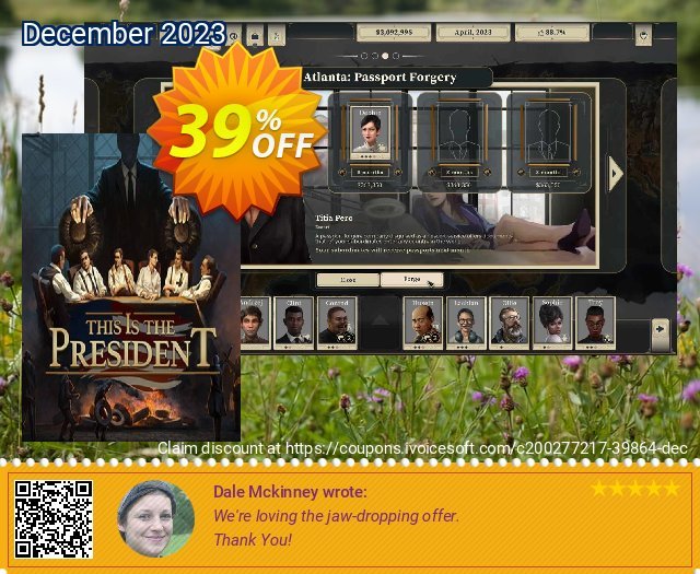 This Is the President PC 激动的 产品销售 软件截图
