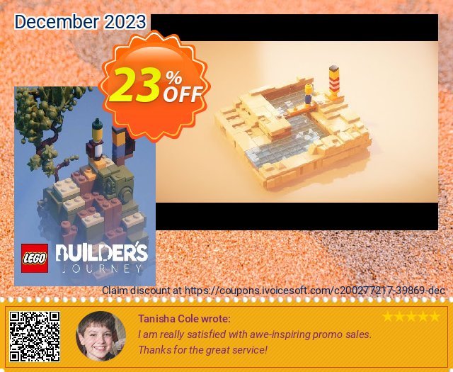 LEGO Builder&#039;s Journey Xbox One & Xbox Series X|S (UK) ausschließenden Ermäßigungen Bildschirmfoto