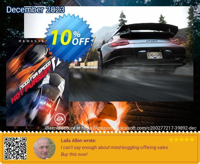 Need for Speed Hot Pursuit Remastered PC (EN) 令人印象深刻的 折扣 软件截图