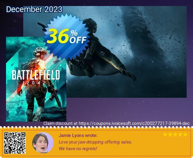 Battlefield 2042 PC discount 36% OFF, 2024 Spring offering sales. Battlefield 2042 PC Deal 2024 CDkeys