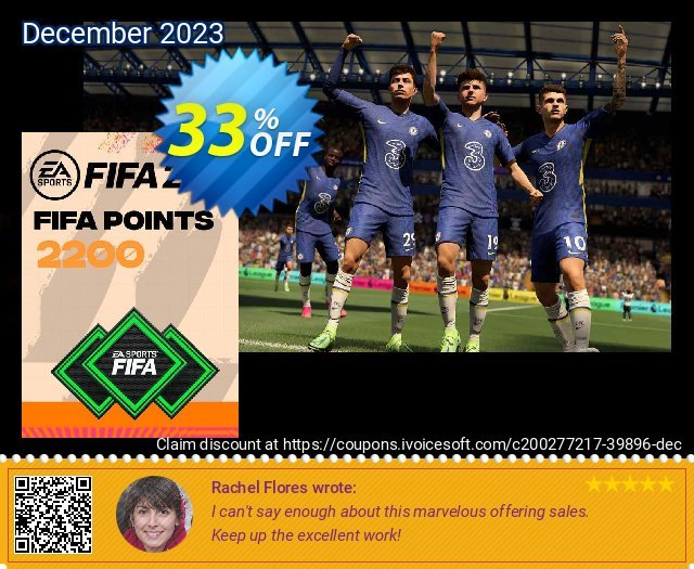 FIFA 22 Ultimate Team 2200 Points Pack PC discount 33% OFF, 2024 April Fools' Day promo sales. FIFA 22 Ultimate Team 2200 Points Pack PC Deal 2024 CDkeys