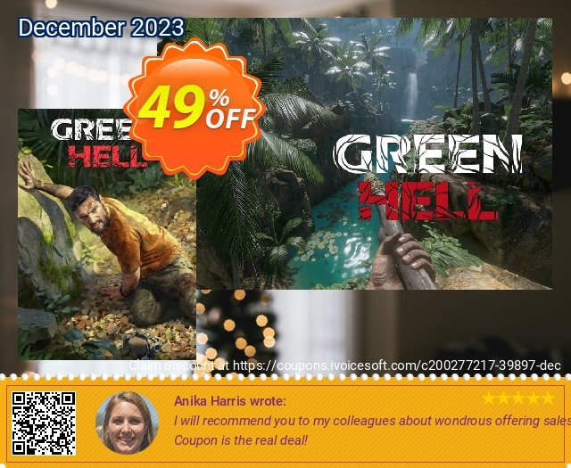 Green Hell PC discount 49% OFF, 2024 Easter Day promo. Green Hell PC Deal 2024 CDkeys