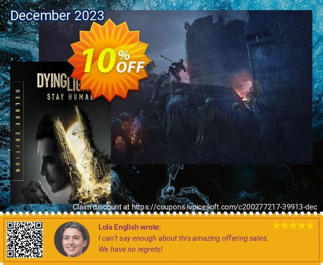 Dying Light 2 Stay Human - Deluxe Edition PC discount 10% OFF, 2024 Resurrection Sunday offering sales. Dying Light 2 Stay Human - Deluxe Edition PC Deal 2024 CDkeys