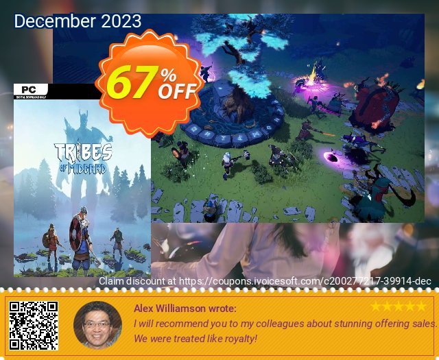 Tribes of Midgard PC baik sekali penawaran deals Screenshot