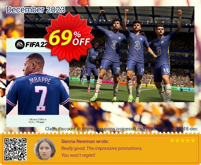 Fifa 22 Ultimate Edition PC (EN) discount 69% OFF, 2024 Resurrection Sunday offering sales. Fifa 22 Ultimate Edition PC (EN) Deal 2024 CDkeys