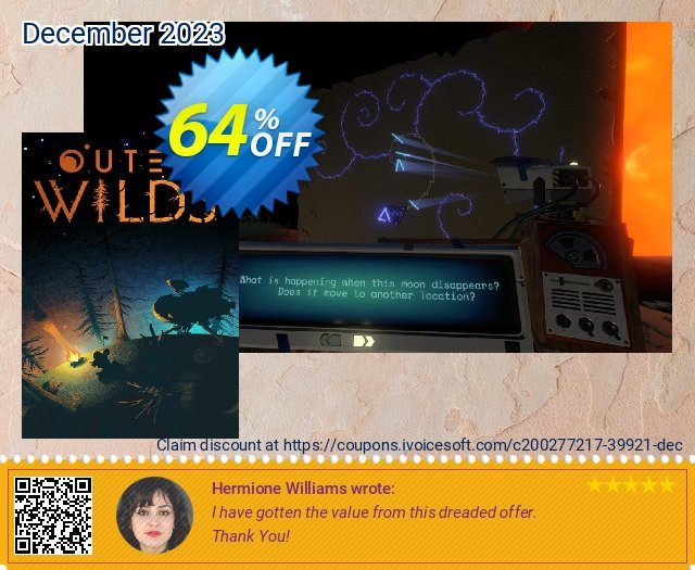 Outer Wilds PC discount 64% OFF, 2024 April Fools' Day offering sales. Outer Wilds PC Deal 2024 CDkeys
