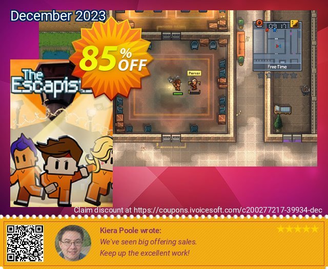 The Escapists 2 PC discount 85% OFF, 2024 Spring promo sales. The Escapists 2 PC Deal 2024 CDkeys
