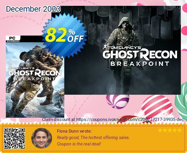 Tom Clancy&#039;s Ghost Recon Breakpoint PC (US) unglaublich Sale Aktionen Bildschirmfoto