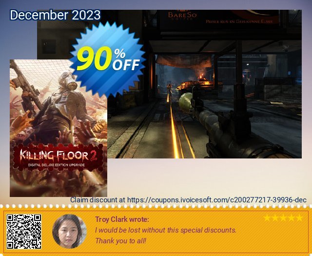 Killing Floor 2 Digital Deluxe Edition PC großartig Ermäßigungen Bildschirmfoto