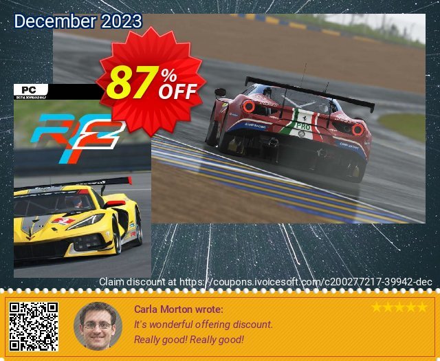 rFactor 2 PC discount 87% OFF, 2024 Easter Day offering sales. rFactor 2 PC Deal 2024 CDkeys
