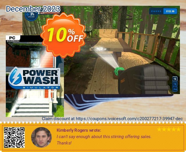 PowerWash Simulator PC discount 10% OFF, 2024 Easter Day deals. PowerWash Simulator PC Deal 2024 CDkeys