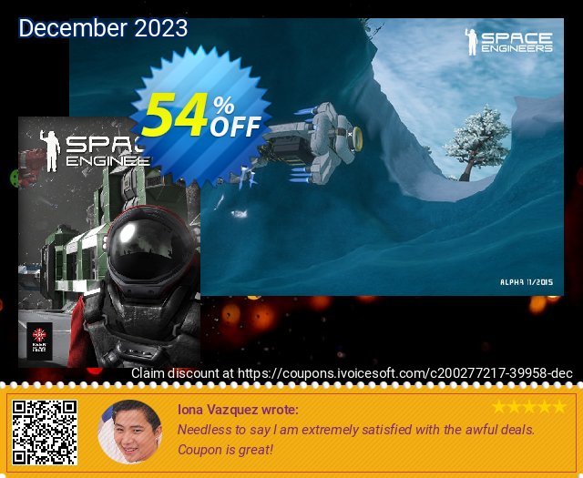 Space Engineers PC discount 54% OFF, 2024 Resurrection Sunday offering sales. Space Engineers PC Deal 2024 CDkeys
