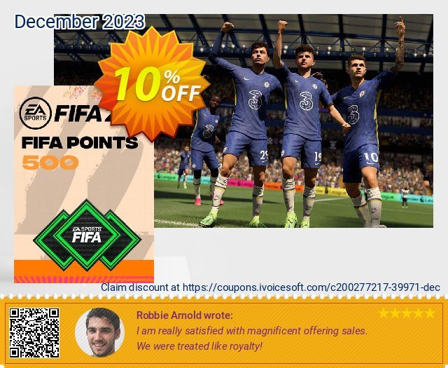 FIFA 22 Ultimate Team 500 Points Pack PC discount 10% OFF, 2024 April Fools' Day offering deals. FIFA 22 Ultimate Team 500 Points Pack PC Deal 2024 CDkeys