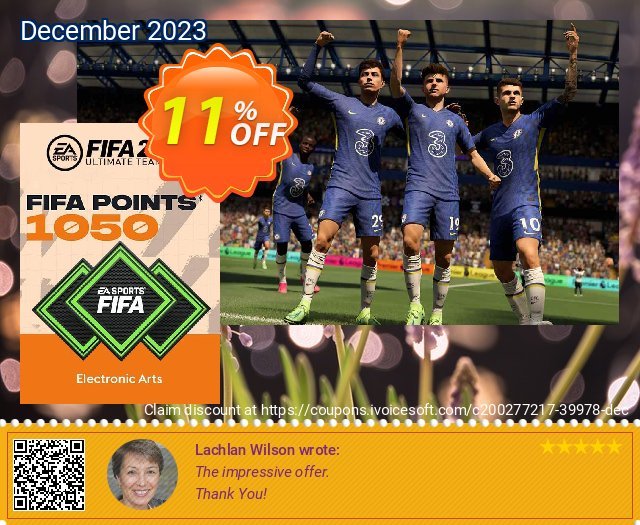 FIFA 22 Ultimate Team 1050 Points Pack PC enak penawaran waktu Screenshot
