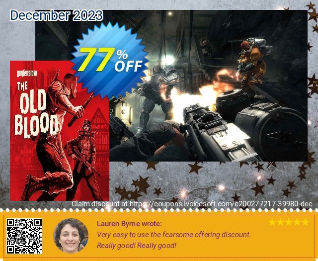 WOLFENSTEIN: THE OLD BLOOD PC discount 77% OFF, 2024 Good Friday offering sales. WOLFENSTEIN: THE OLD BLOOD PC Deal 2024 CDkeys