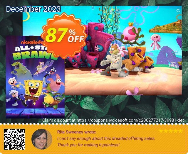 Nickelodeon All-Star Brawl PC aufregenden Preisreduzierung Bildschirmfoto
