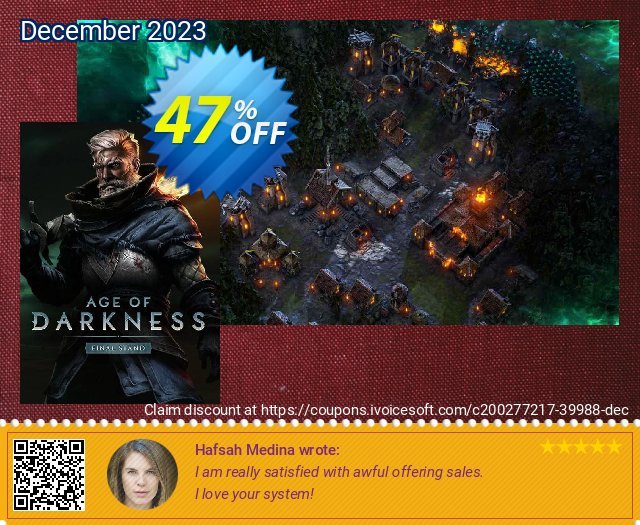 Age of Darkness: Final Stand PC discount 47% OFF, 2024 Int' Nurses Day offering sales. Age of Darkness: Final Stand PC Deal 2024 CDkeys