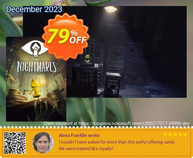 Little Nightmares PC discount 79% OFF, 2024 World Heritage Day offering deals. Little Nightmares PC Deal 2024 CDkeys