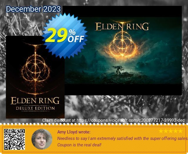 Elden Ring Deluxe Edition PC discount 29% OFF, 2024 World Press Freedom Day offering sales. Elden Ring Deluxe Edition PC Deal 2024 CDkeys