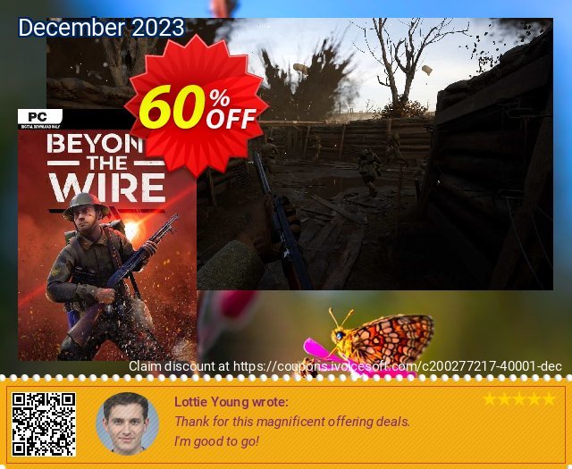 Beyond The Wire PC sangat bagus voucher promo Screenshot