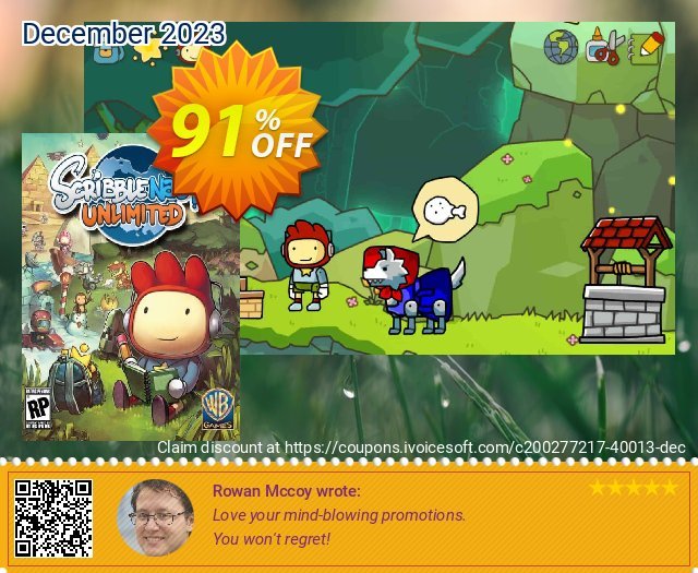 Scribblenauts Unlimited PC discount 91% OFF, 2024 World Ovarian Cancer Day offering sales. Scribblenauts Unlimited PC Deal 2024 CDkeys