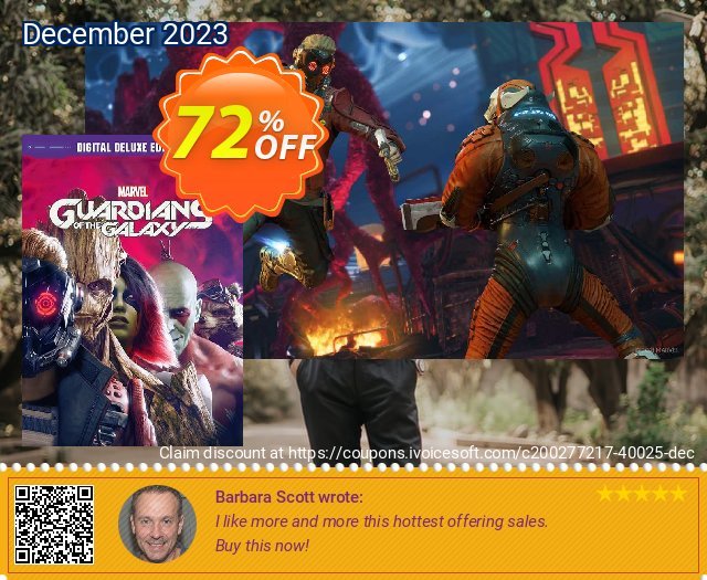 Marvel&#039;s Guardians of the Galaxy Deluxe Edition PC besten Promotionsangebot Bildschirmfoto