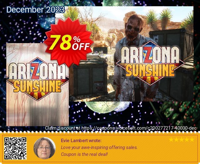 Arizona Sunshine VR PC wunderbar Ausverkauf Bildschirmfoto