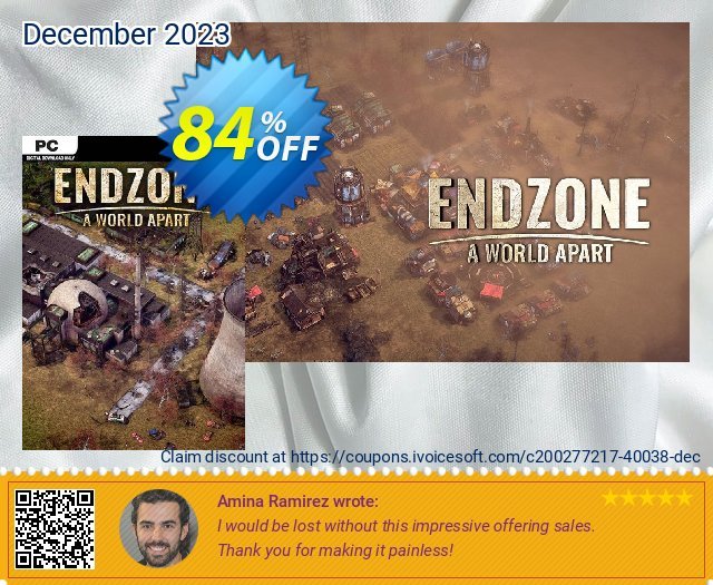Endzone - A World Apart PC formidable Rabatt Bildschirmfoto