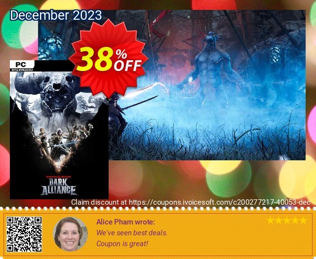 Dungeons & Dragons: Dark Alliance PC discount 38% OFF, 2024 Resurrection Sunday offering sales. Dungeons &amp; Dragons: Dark Alliance PC Deal 2024 CDkeys