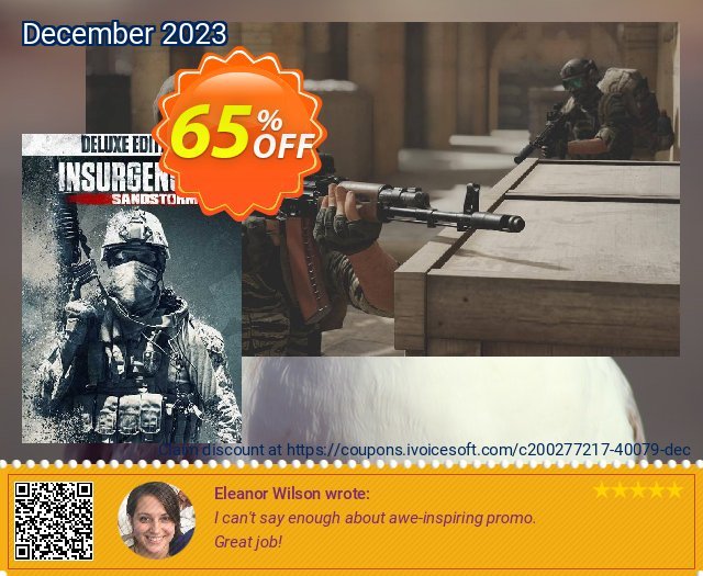 Insurgency: Sandstorm - Deluxe Edition PC discount 65% OFF, 2024 Spring sales. Insurgency: Sandstorm - Deluxe Edition PC Deal 2024 CDkeys