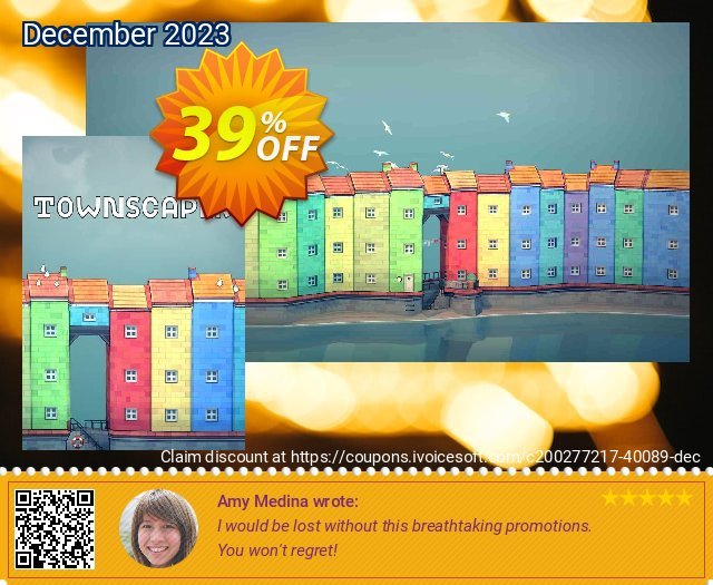 Townscaper PC discount 39% OFF, 2024 Mother Day offering sales. Townscaper PC Deal 2024 CDkeys