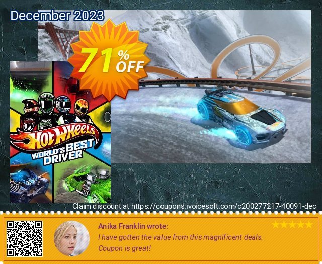 Hot Wheels World&#039;s Best Driver PC unik penjualan Screenshot