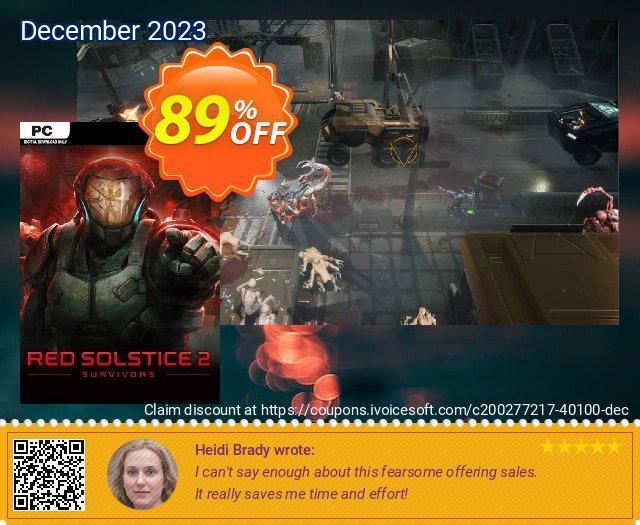 Red Solstice 2: Survivors PC discount 89% OFF, 2024 Labour Day discount. Red Solstice 2: Survivors PC Deal 2024 CDkeys