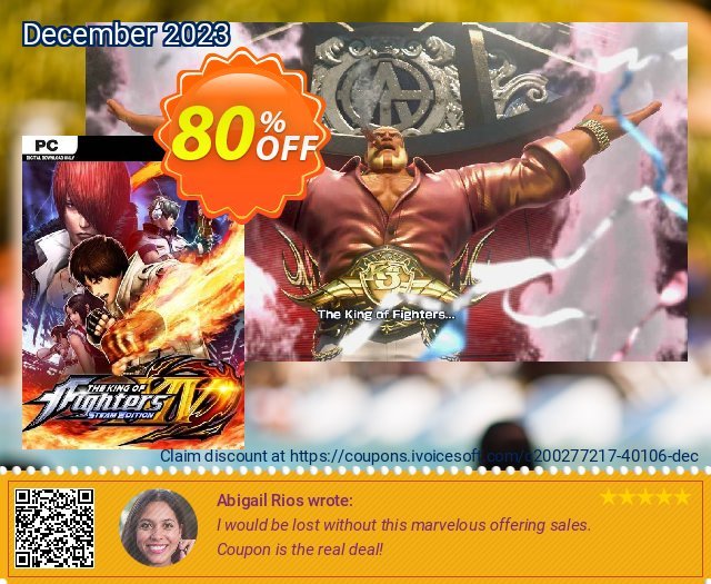 The King Of Fighters XIV Steam Edition PC discount 80% OFF, 2024 Working Day offering sales. The King Of Fighters XIV Steam Edition PC Deal 2024 CDkeys