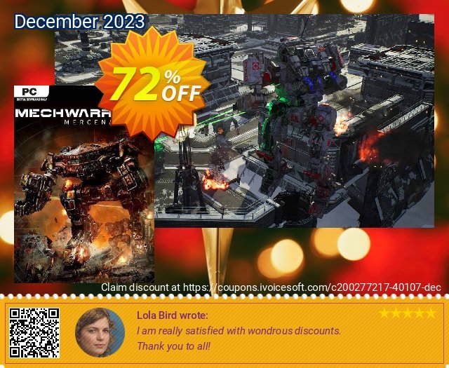 MechWarrior 5: Mercenaries PC umwerfende Ermäßigungen Bildschirmfoto