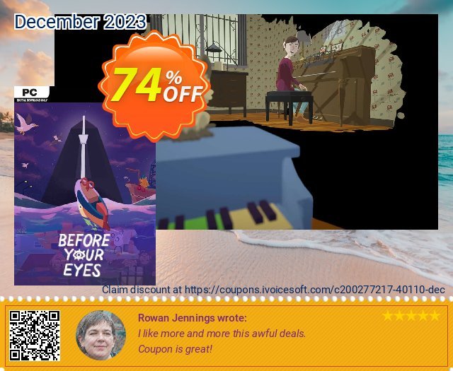 Before Your Eyes PC marvelous deals Screenshot