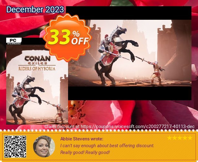 Conan Exiles - Riders of Hyboria Pack DLC discount 33% OFF, 2024 Resurrection Sunday offering sales. Conan Exiles - Riders of Hyboria Pack DLC Deal 2024 CDkeys