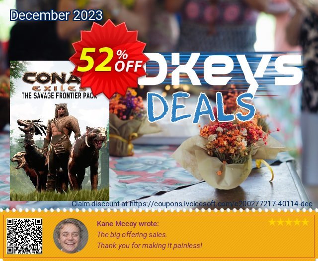 Conan Exiles PC - The Savage Frontier Pack DLC discount 52% OFF, 2024 Spring offering sales. Conan Exiles PC - The Savage Frontier Pack DLC Deal 2024 CDkeys