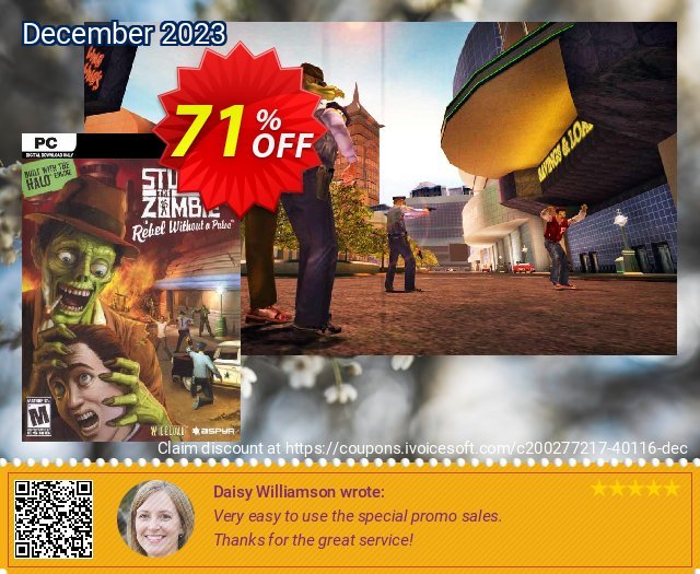 Stubbs the Zombie in Rebel Without a Pulse PC ausschließlich Ausverkauf Bildschirmfoto